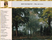 Tablet Screenshot of britt.blomqvist.info